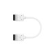 Corsair iCUE LINK Kabel, 100mm, gerade(weiß, 2 Stück)