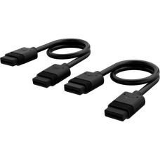 Corsair iCUE LINK Kabel, 200mm, gerade(schwarz, 2 Stück)