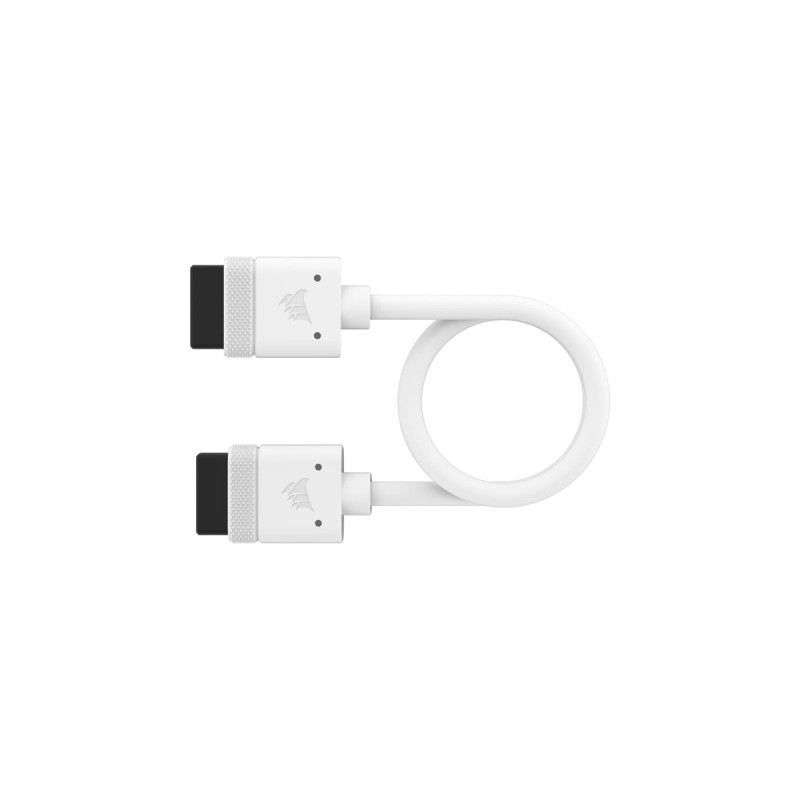 Corsair iCUE LINK Kabel, 200mm, gerade(weiß, 2 Stück)