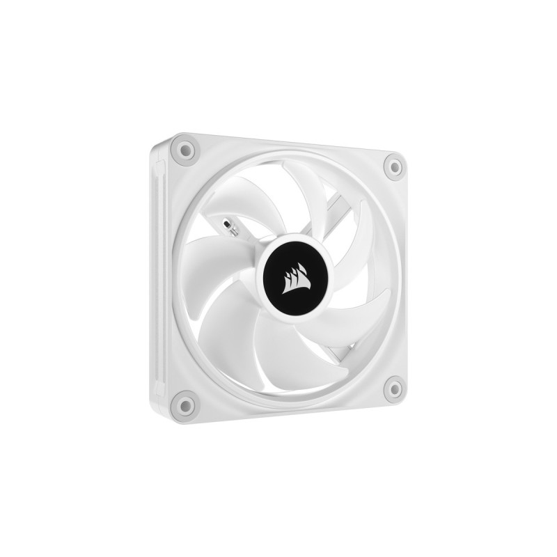 Corsair iCUE LINK QX120 RGB 120-mm-PWM-Lüfter, Gehäuselüfter(weiß, Erweiterungskit)