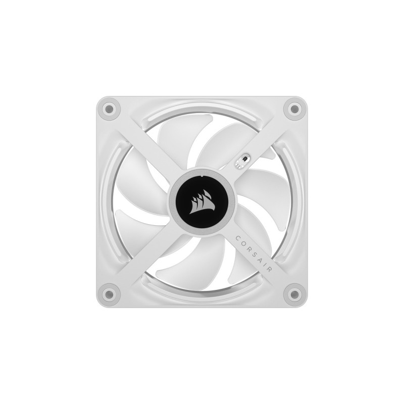 Corsair iCUE LINK QX120 RGB 120-mm-PWM-Lüfter, Gehäuselüfter(weiß, Erweiterungskit)