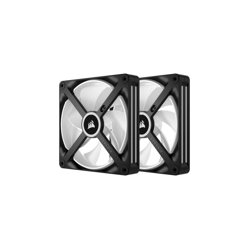 Corsair iCUE LINK QX140 RGB 140-mm-PWM-Lüfter, Gehäuselüfter(schwarz, Starter-Kit, Outlet)