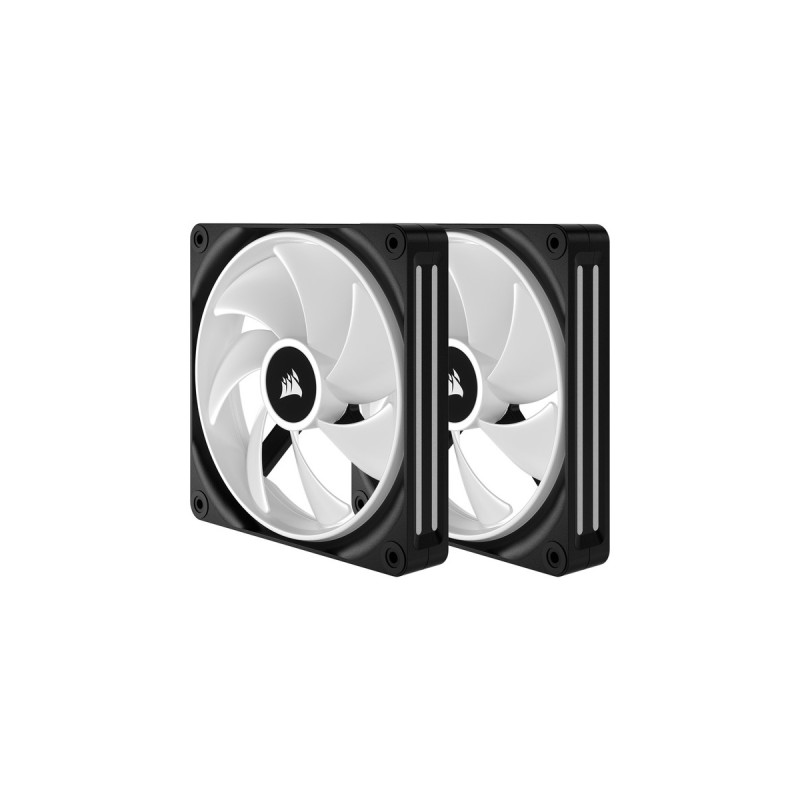 Corsair iCUE LINK QX140 RGB 140-mm-PWM-Lüfter, Gehäuselüfter(schwarz, Starter-Kit, Outlet)