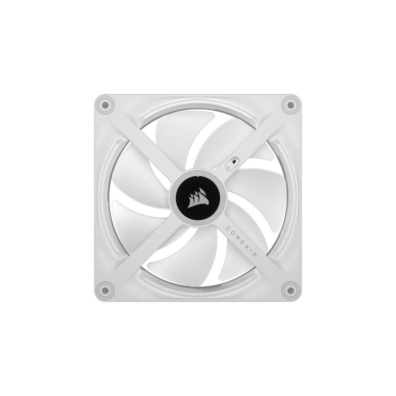 Corsair iCUE LINK QX140 RGB 140-mm-PWM-Lüfter, Gehäuselüfter(weiß, Erweiterungskit)