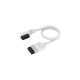 Corsair iCUE LINK Slim-Kabel, 200mm, 90° abgewinkelt(weiß, 2 Stück)