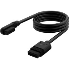Corsair iCUE LINK Slim-Kabel, 600mm, 90° abgewinkelt(schwarz, 1 Stück)