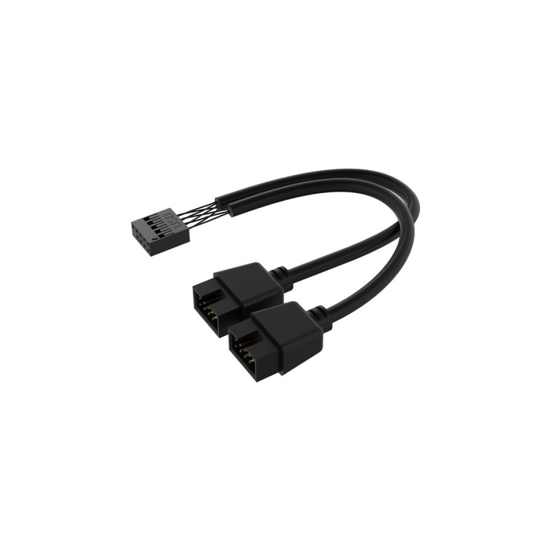 Corsair iCUE Link AIO LCD Screen Modul, Monitor(5.33 cm (2.1 Zoll), schwarz, für iCUE Link AIO Wasserkühlungen)