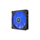 Corsair iCUE ML140 ELITE Blue Premium 140x140x25, Gehäuselüfter(schwarz/blau, Einzellüfter)