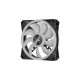 Corsair iCUE QL120 RGB 120x120x25, Gehäuselüfter(schwarz, einzelner Lüfter ohne Controller)