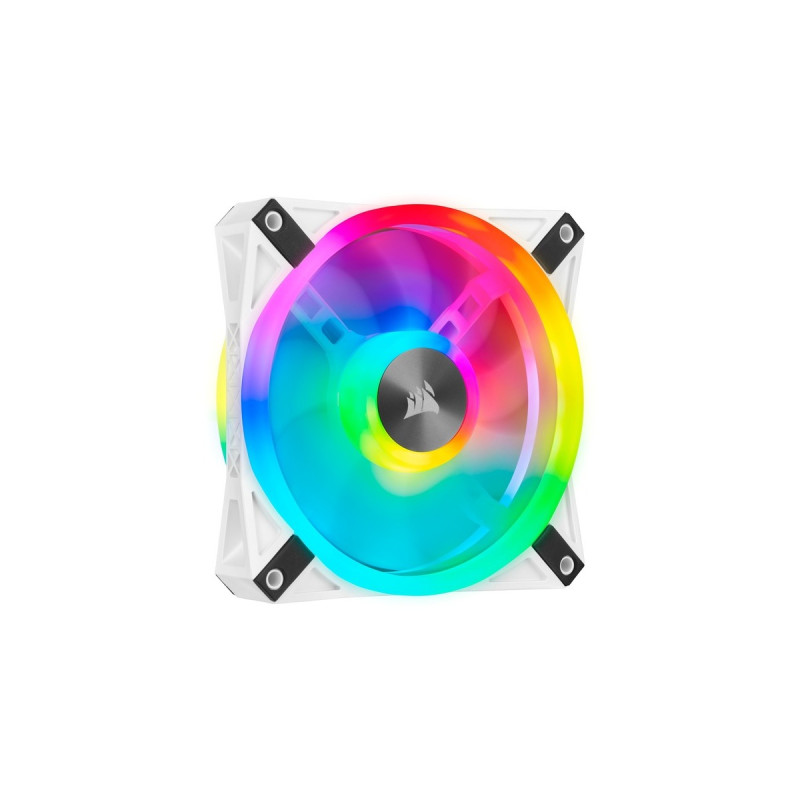 Corsair iCUE QL120 RGB 120x120x25, Gehäuselüfter(weiß, einzelner Lüfter ohne Controller)