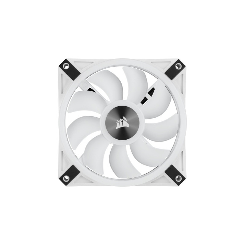 Corsair iCUE QL120 RGB 120x120x25, Gehäuselüfter(weiß, einzelner Lüfter ohne Controller)