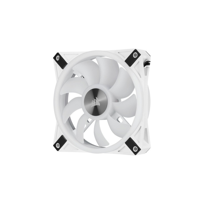 Corsair iCUE QL120 RGB 120x120x25, Gehäuselüfter(weiß, einzelner Lüfter ohne Controller)