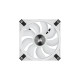 Corsair iCUE QL120 RGB 3er 120x120x25, Gehäuselüfter(weiß, 3er Pack, inkl Lighting Node CORE)