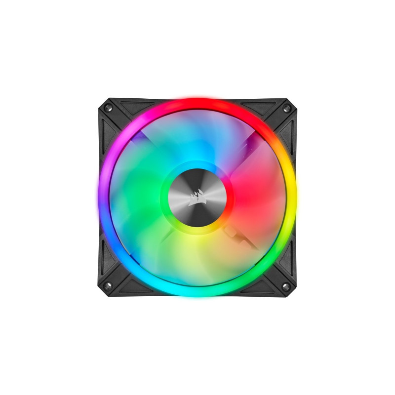 Corsair iCUE QL140 RGB 140x140x25, Gehäuselüfter(schwarz, einzelner Lüfter ohne Controller)
