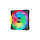 Corsair iCUE QL140 RGB 140x140x25, Gehäuselüfter(schwarz, einzelner Lüfter ohne Controller)