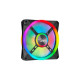 Corsair iCUE QL140 RGB 140x140x25, Gehäuselüfter(schwarz, einzelner Lüfter ohne Controller)