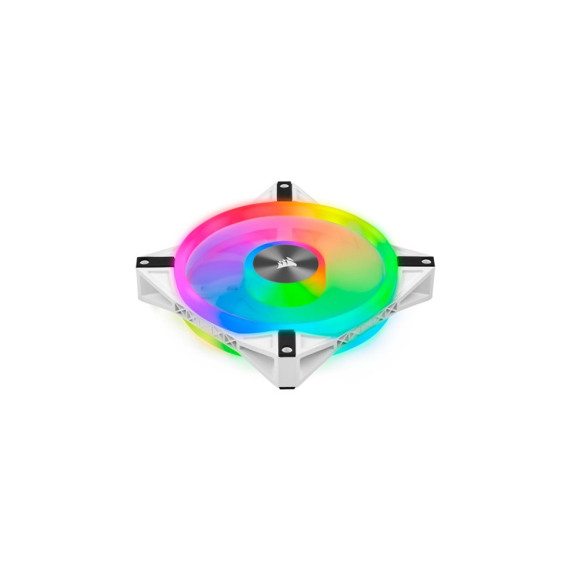 Corsair iCUE QL140 RGB 140x140x25, Gehäuselüfter(weiß, einzelner Lüfter ohne Controller)