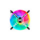 Corsair iCUE QL140 RGB 2er 140x140x25, Gehäuselüfter(weiß, 2er Pack, inkl Lighting Node CORE)