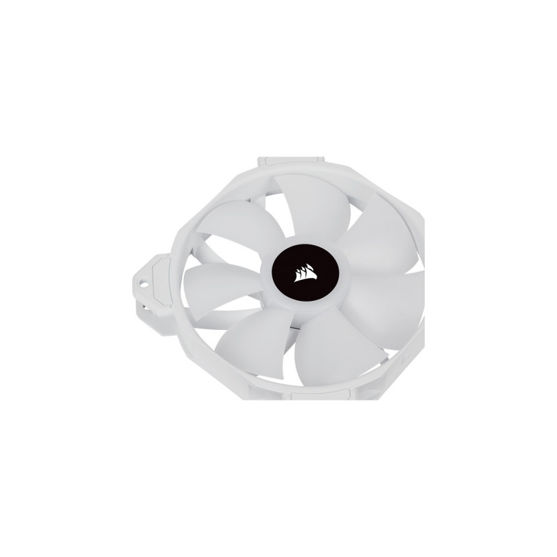 Corsair iCUE SP120 RGB ELITE Performance 120x120x25, Gehäuselüfter(weiß, einzelner Lüfter ohne Controller)
