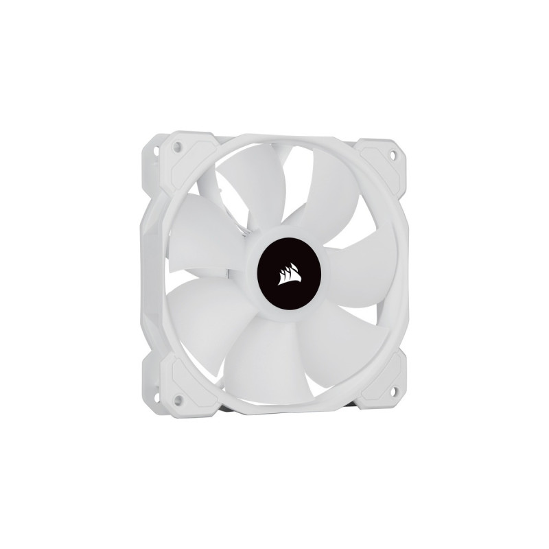 Corsair iCUE SP120 RGB E ELITE Performance 3x 120x120x25, Gehäuselüfter(weiß, 3er Pack, inkl Lighting Node CORE)