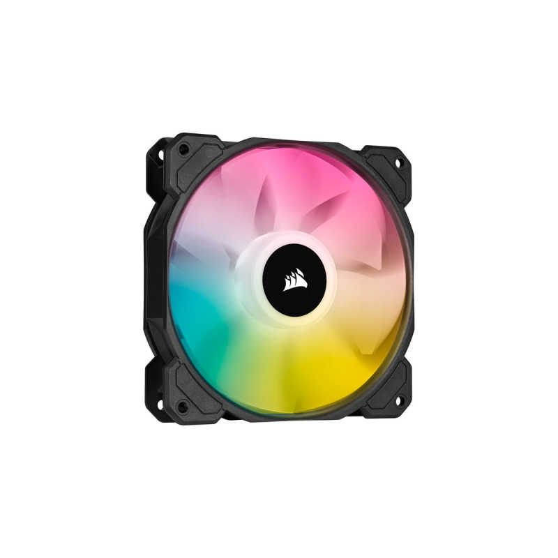 Corsair iCUE SP120 RGB Elite Performance 120x120x25, Gehäuselüfter(schwarz, einzelner Lüfter ohne Controller)