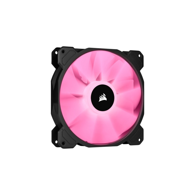 Corsair iCUE SP140 RGB ElitePerformance 140x140x25, Gehäuselüfter(schwarz/transparent, einzelner Lüfter ohne Controller)