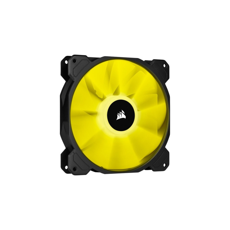 Corsair iCUE SP140 RGB ElitePerformance 140x140x25, Gehäuselüfter(schwarz/transparent, einzelner Lüfter ohne Controller)