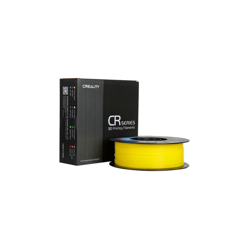 Creality CR-PETG Filament Yellow, 3D-Kartusche(gelb, 1 kg, 1,75 mm, auf Rolle)