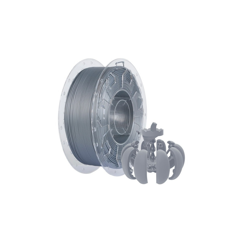 Creality CR PLA Filament Silber, 3D-Kartusche(1 kg, 1,75 mm, auf Rolle)