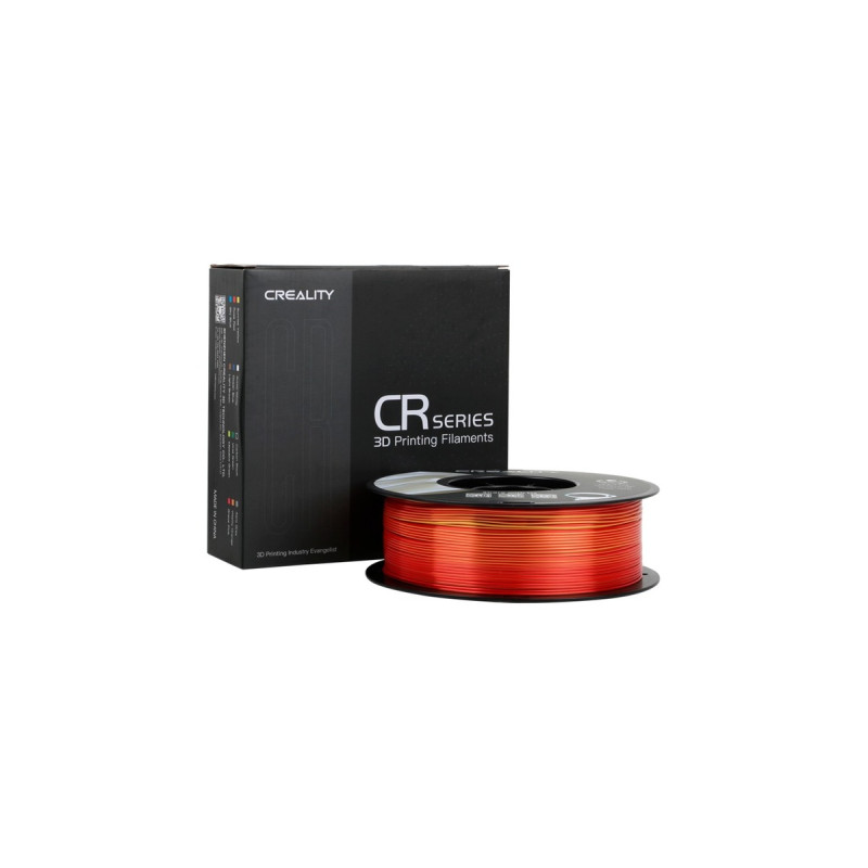 Creality CR-Silk PLA Filament Gold/Rot, 3D-Kartusche(1 kg, 1,75 mm, auf Rolle)