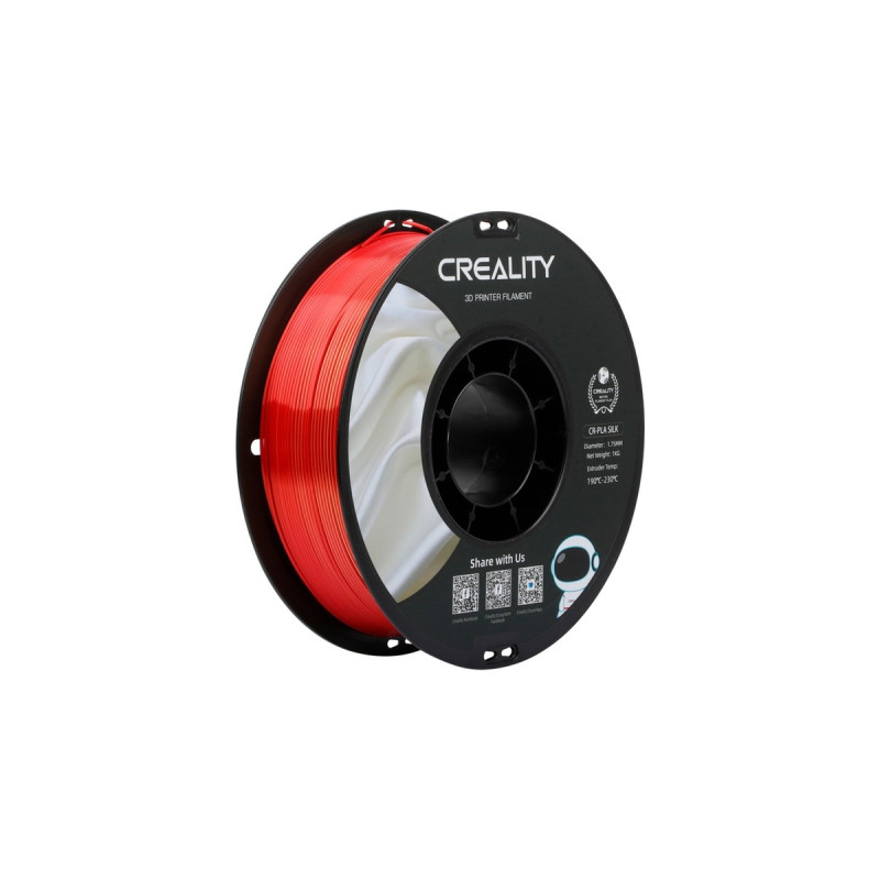 Creality CR-Silk PLA Filament Gold/Rot, 3D-Kartusche(1 kg, 1,75 mm, auf Rolle)