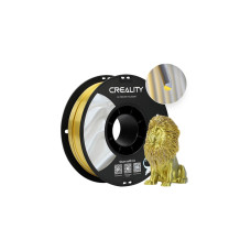 Creality CR-Silk PLA Filament Gold/Silber, 3D-Kartusche(1 kg, 1,75 mm, auf Rolle)