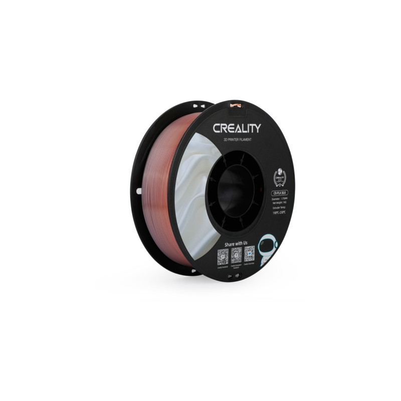 Creality CR-Silk PLA Filament Rainbow, 3D-Kartusche(1 kg, 1,75 mm, auf Rolle)