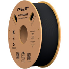 Creality Hyper PLA Filament Black, 3D-Kartusche(schwarz, 1 kg, 1,75 mm, auf Rolle)