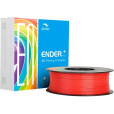Creality PLA+ Filament Red, 3D-Kartusche(rot, 1 kg, 1,75 mm, auf Rolle)