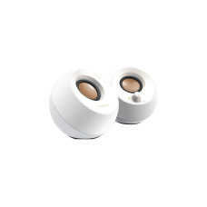 Creative Pebble, PC-Lautsprecher(weiß, Klinke, USB)