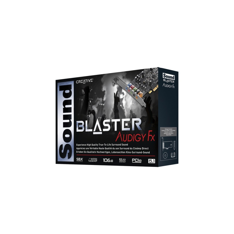 Creative Sound Blaster Audigy Fx, Soundkarte(Retail)