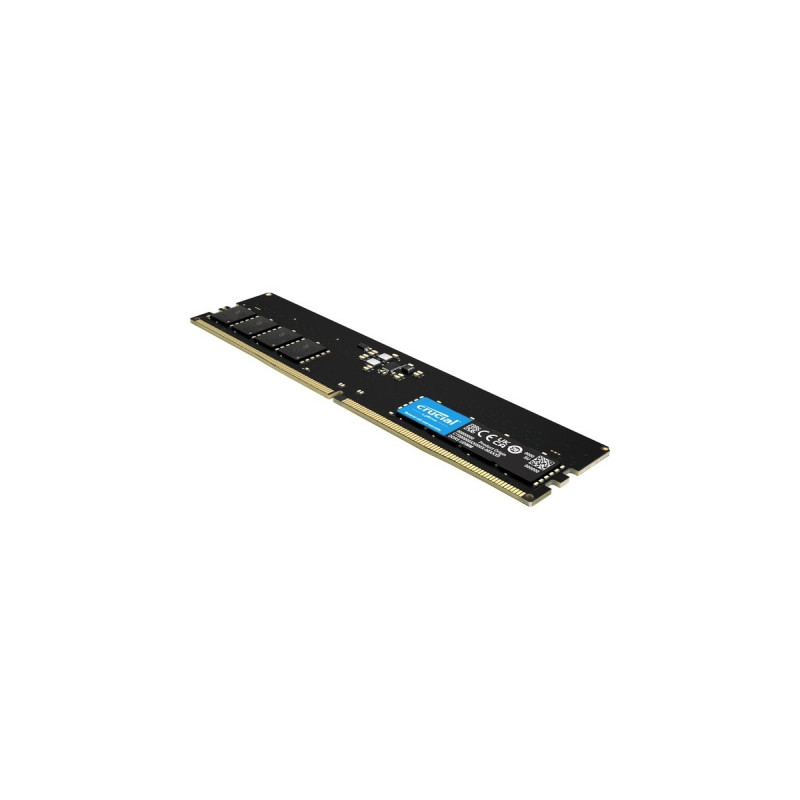 Crucial DIMM 16 GB DDR5-4800, Arbeitsspeicher(schwarz, CT16G48C40U5)