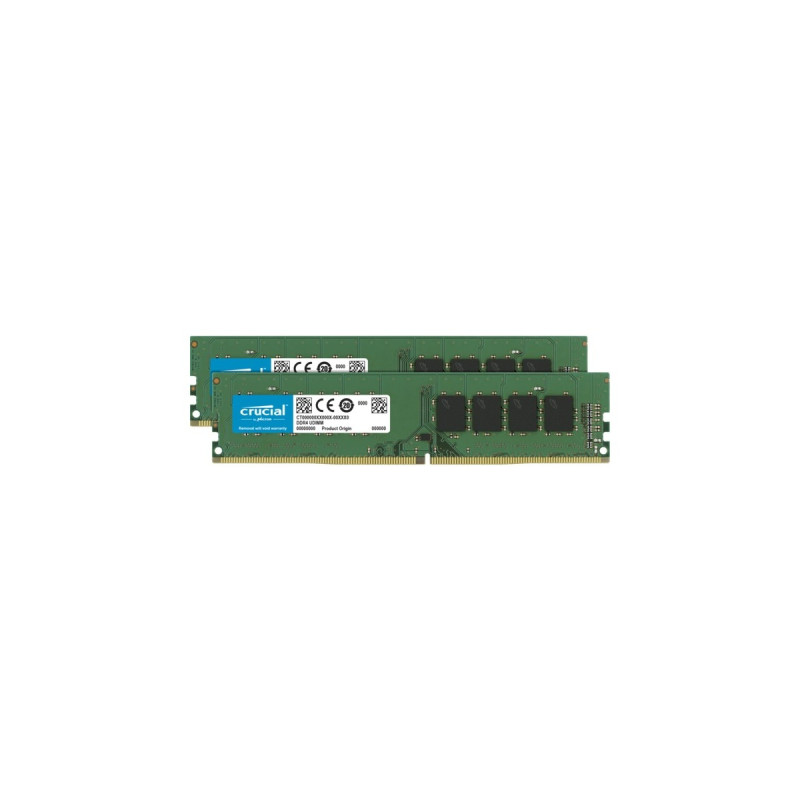 Crucial DIMM 64 GB DDR4-3200 (2x 32 GB) Dual-Kit, Arbeitsspeicher(CT2K32G4DFD832A)