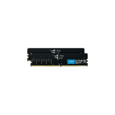 Crucial DIMM 64 GB DDR5-5600 (2x 32 GB) Dual-Kit, Arbeitsspeicher(schwarz, CT2K32G56C46U5, INTEL XMP, AMD EXPO)
