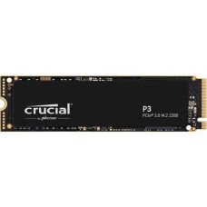 Crucial P3 500 GB, SSD(PCIe 3.0 x4, NVMe, M.2 2280)