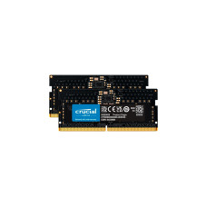 Crucial SO-DIMM 16 GB DDR5-5600 (2x 8 GB) Dual-Kit, Arbeitsspeicher(schwarz, CT2K8G56C46S5)