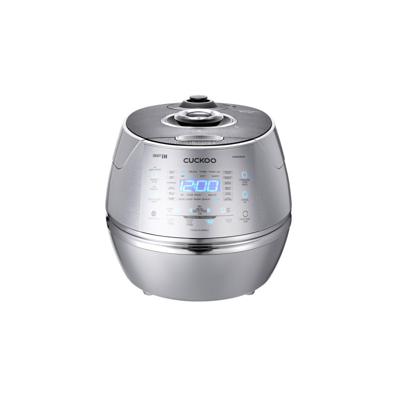 Cuckoo Reiskocher CRP-DHSR0609F(silber/schwarz, 1.090 Watt, 1,08 Liter)