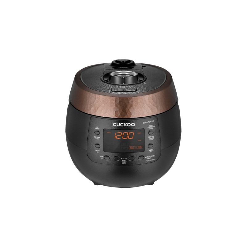 Cuckoo Reiskocher CRP-R0607F(schwarz/braun, 890 Watt, 1,8 Liter)