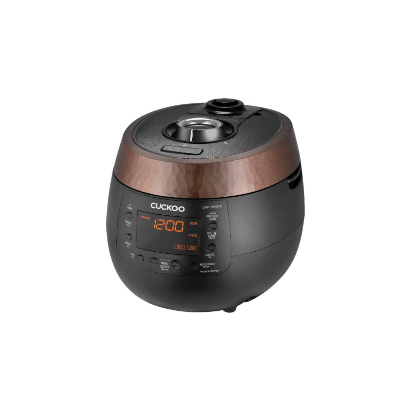 Cuckoo Reiskocher CRP-R0607F(schwarz/braun, 890 Watt, 1,8 Liter)