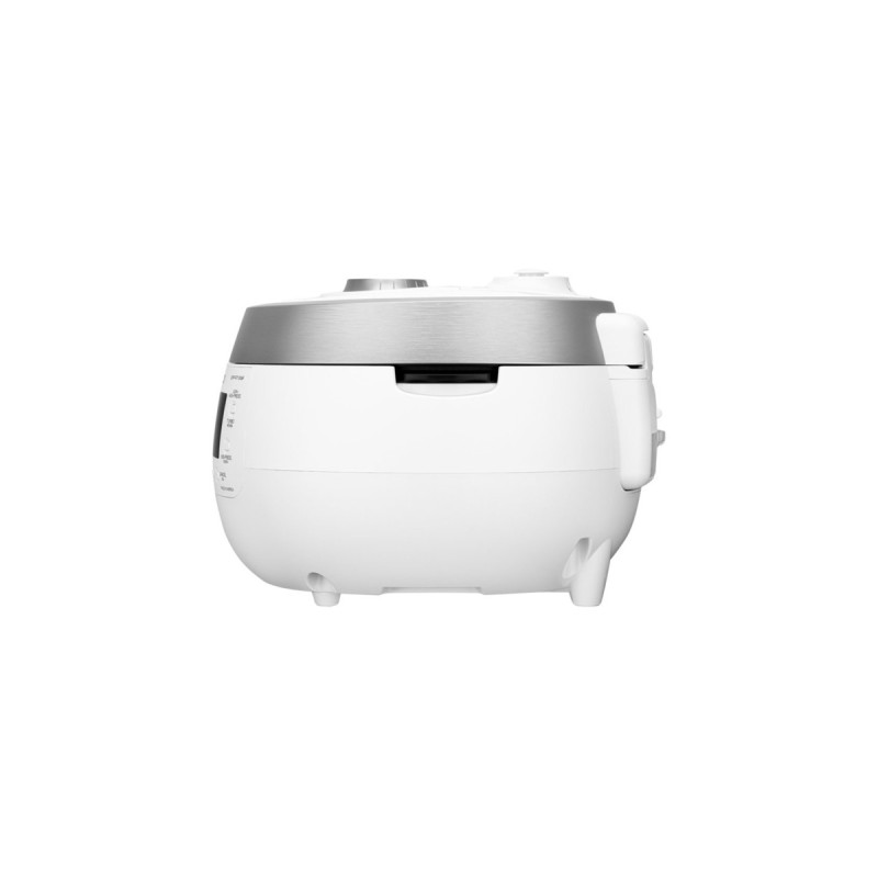 Cuckoo Reiskocher CRP-RT1008F TWIN PRESSURE(weiß/silber, 1.150 Watt, 1,8 Liter)