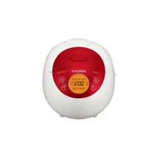 Cuckoo Reiskocher CR-0351F(weiß/rot, 425 Watt, 0,54 Liter)