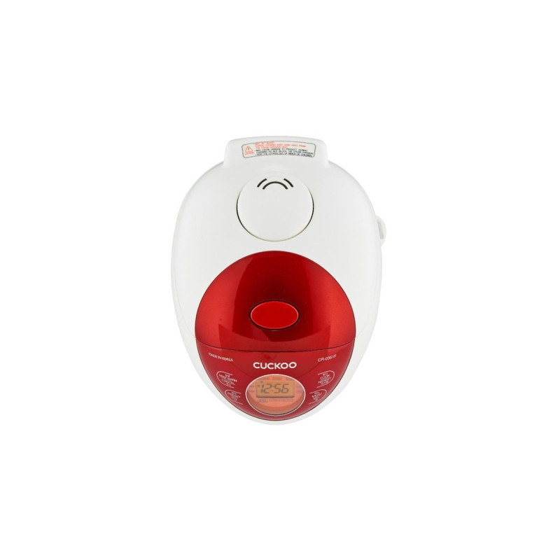 Cuckoo Reiskocher CR-0351F(weiß/rot, 425 Watt, 0,54 Liter)