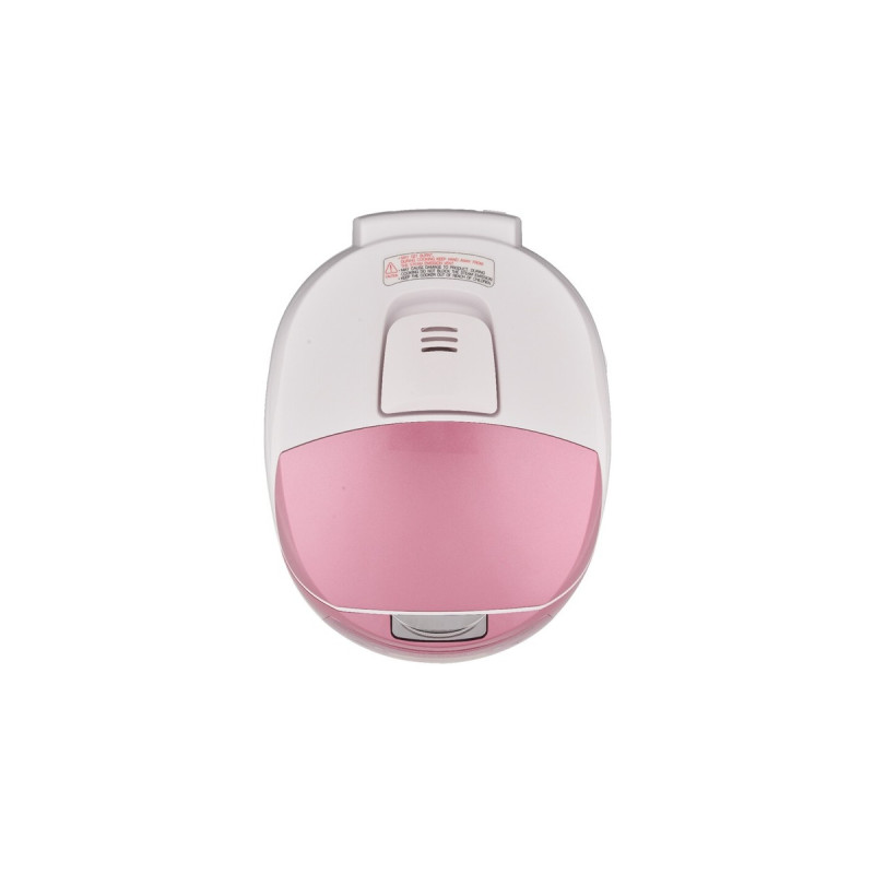 Cuckoo Reiskocher CR-0631F(weiß/rosa, 580 Watt, 1,08 Liter)
