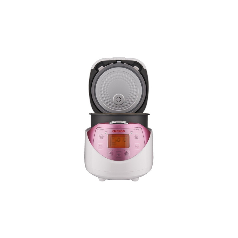 Cuckoo Reiskocher CR-0631F(weiß/rosa, 580 Watt, 1,08 Liter)